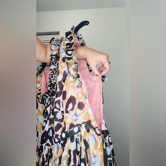 Matthew Williamson Multicolor Animal Print Kids Dress - Picture 3 of 4